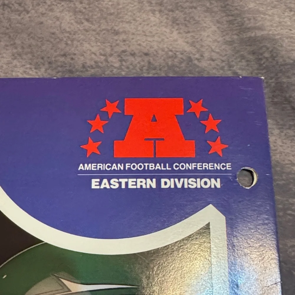 Vintage NFL AFC East Team Helmet Folder